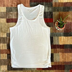 Loose fitting athletic jersey tank